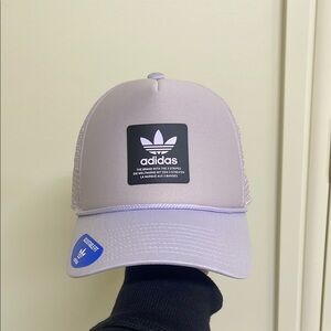 Adidas Trifoil Lavender Trucker Hat